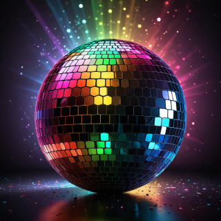 Disco ball visual #9724