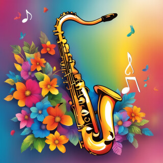 Saxophone visual #9812