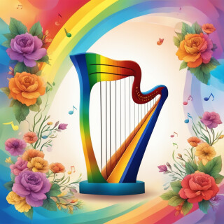 Harp visual #9795