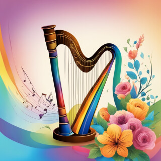 Harp visual #9796