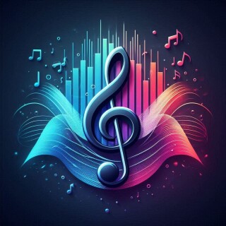 Music note visual #9675
