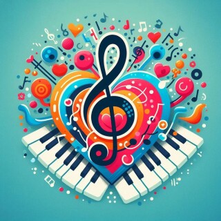 Music note visual #9671