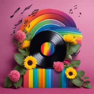 Vinyl record visual #9714