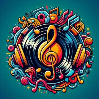 Music note visual #9658