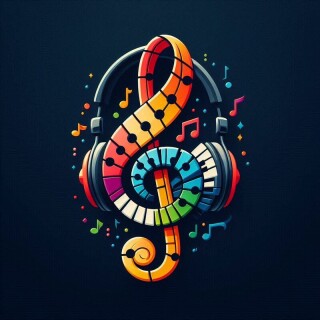 Music note visual #9654