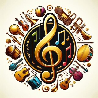 Music note visual #9646