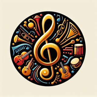 Music note visual #9645