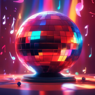 Disco ball visual #9721