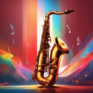 Saxophone visual #9808