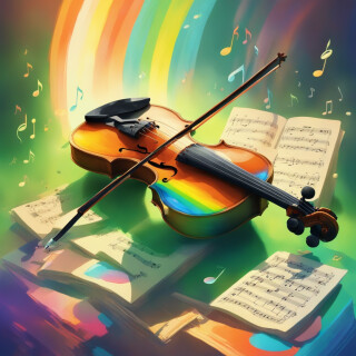 Violin visual #9861