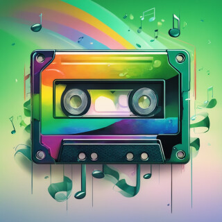Tape recorder visual #9734