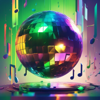 Disco ball visual #9720