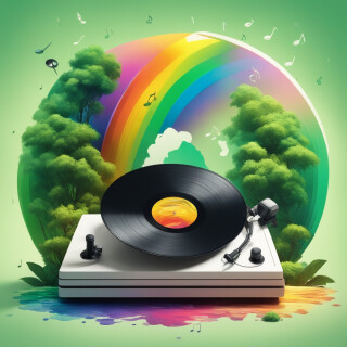 Vinyl record visual #9713
