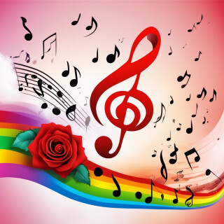Music note visual #9637