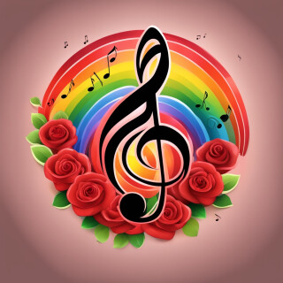 Music note visual #9636