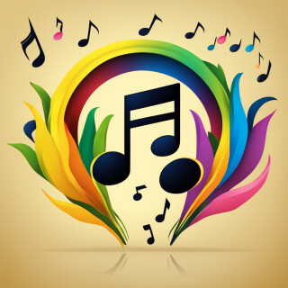 Music note visual #9632