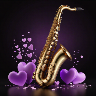 Saxophone visual #10022