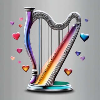Harp visual #10017
