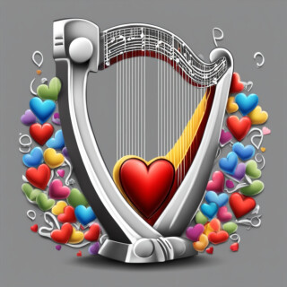Harp visual #10015