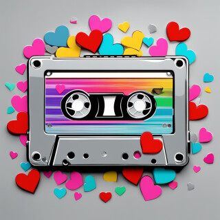 Tape recorder visual #9996