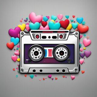 Tape recorder visual #9995