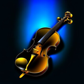 Violin visual #9967