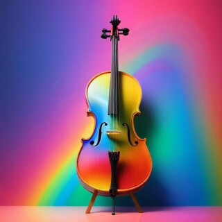 Violin visual #10359