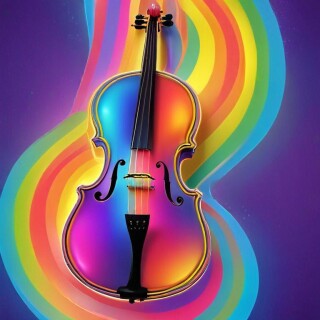 Violin visual #10358