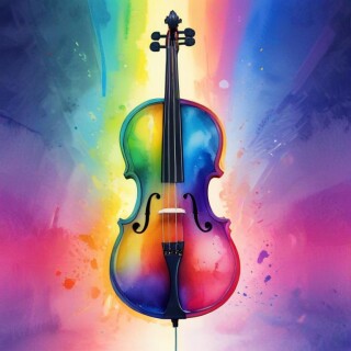 Violin visual #10356