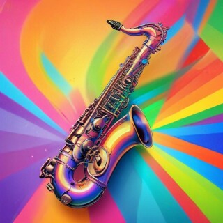 Saxophone visual #10345