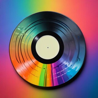 Vinyl record visual #10320