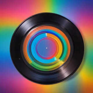 Vinyl record visual #10319
