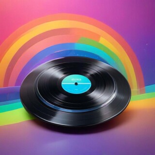 Vinyl record visual #10318