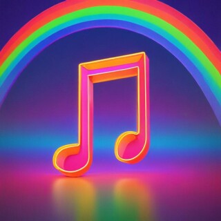 Music note visual #10302