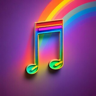 Music note visual #10301