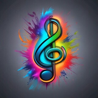 Music note visual #10298