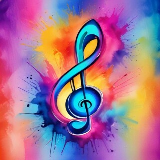 Music note visual #10296