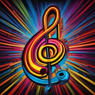Music note visual #10294