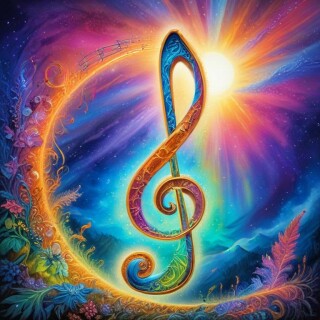 Music note visual #10291