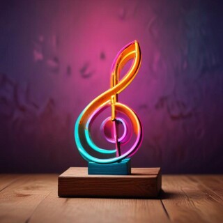 Music note visual #10287