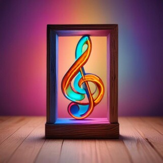 Music note visual #10286