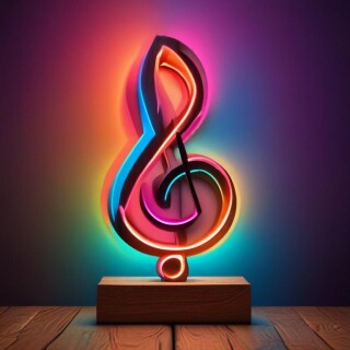 Music note visual #10285
