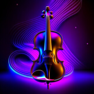 Violin visual #10103