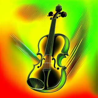 Violin visual #10102