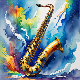 Saxophone visual #10183