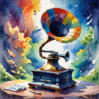 Gramophone visual #10155