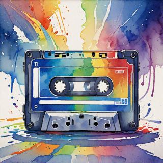 Tape recorder visual #10053