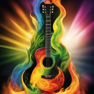 Guitar visual #10241
