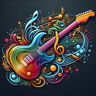 Guitar visual #10240