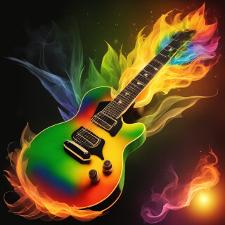 Guitar visual #10238
